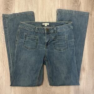 Cabi low rise flare jeans